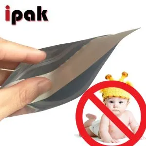 Lastekindlad pakendamiskotid